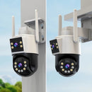 Câmara de Vigilância Exterior Jortan com Visão Nocturna a Cores