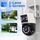 Câmara de Vigilância Exterior Jortan com Visão Nocturna a Cores