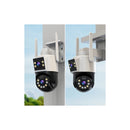 Câmara de Vigilância Exterior Jortan com Visão Nocturna a Cores