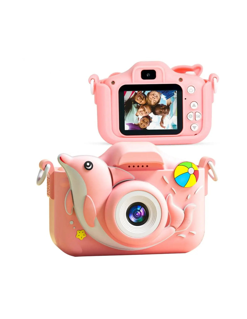 Câmara Digital Infantil com Design de Golfinho