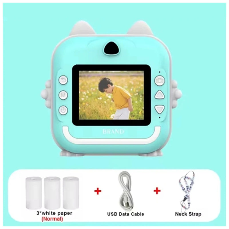Câmara Digital Infantil com Impressão Instantânea