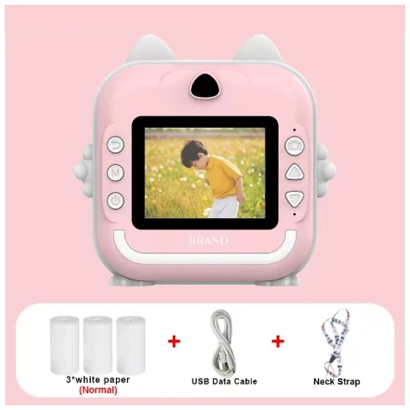 Câmara Digital Infantil com Impressão Instantânea