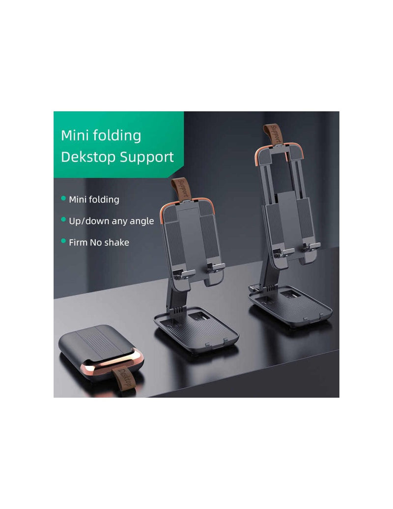 Suporte Dobrável Ajustável para Tablet e Telemóvel