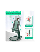 Suporte Dobrável Ajustável para Tablet e Telemóvel